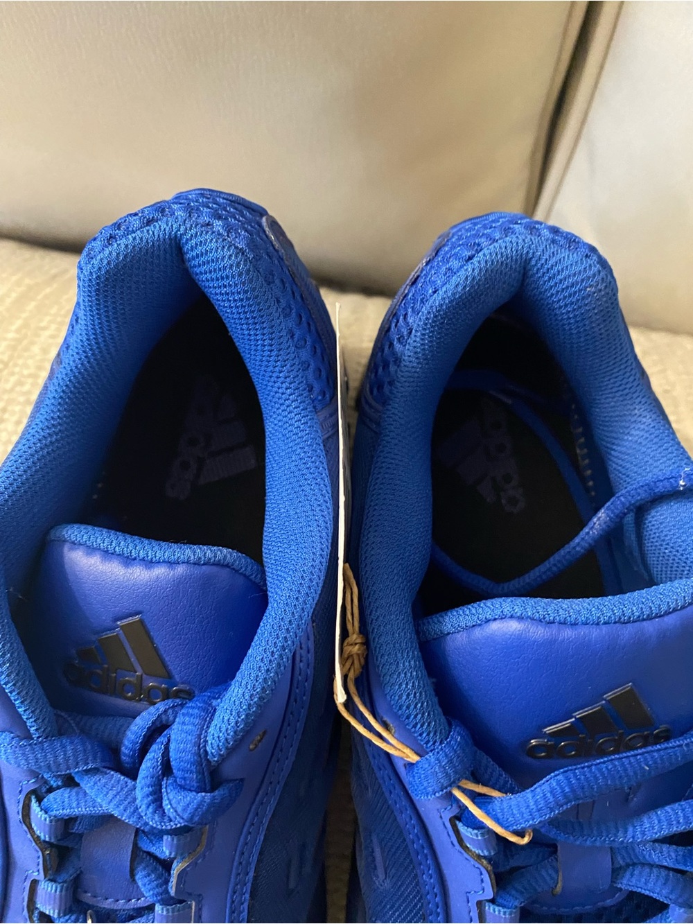 New Men's Adidas Megaride O1 Casual Training Shoes Blue Black JR3672 - Picture 5 of 8
